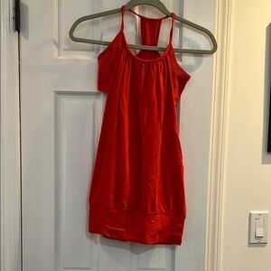 Lululemon Athletica Vibrant Red Tank Top